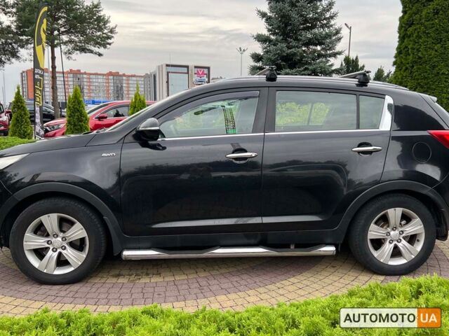 Черный Киа Sportage, объемом двигателя 2 л и пробегом 258 тыс. км за 13200 $, фото 3 на Automoto.ua