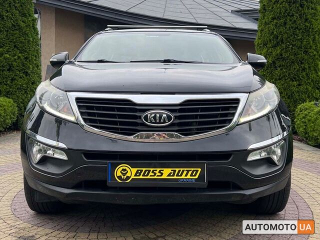 Черный Киа Sportage, объемом двигателя 2 л и пробегом 258 тыс. км за 13200 $, фото 1 на Automoto.ua