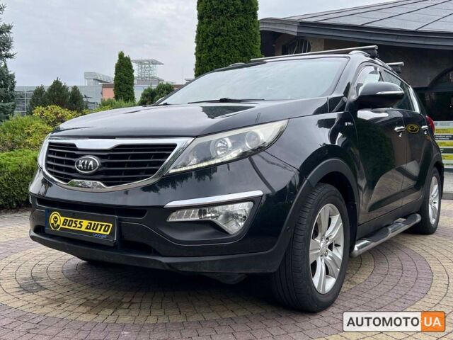 Черный Киа Sportage, объемом двигателя 2 л и пробегом 258 тыс. км за 13200 $, фото 2 на Automoto.ua