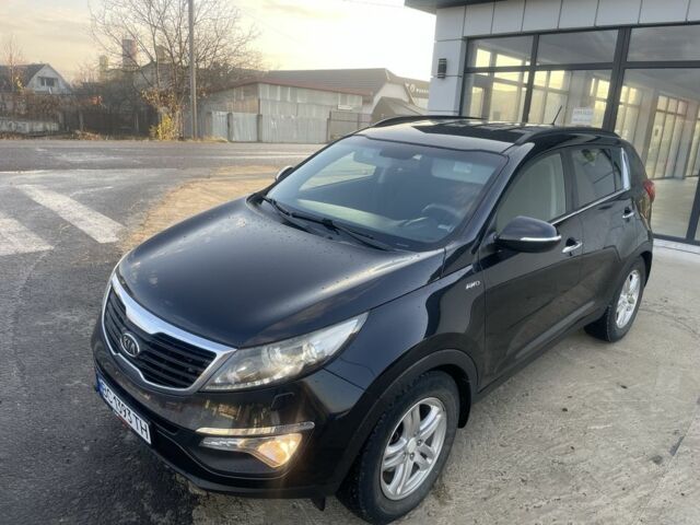 Черный Киа Sportage, объемом двигателя 2 л и пробегом 244 тыс. км за 14200 $, фото 1 на Automoto.ua