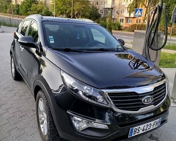 Черный Киа Sportage, объемом двигателя 2 л и пробегом 256 тыс. км за 12800 $, фото 1 на Automoto.ua