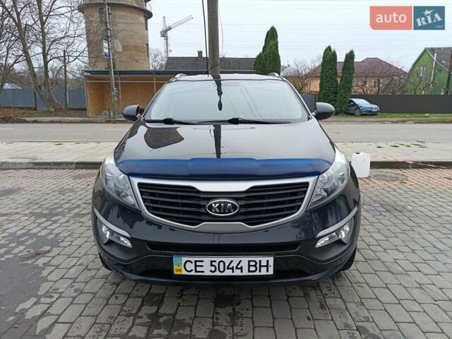 Черный Киа Sportage, объемом двигателя 2 л и пробегом 153 тыс. км за 11800 $, фото 2 на Automoto.ua