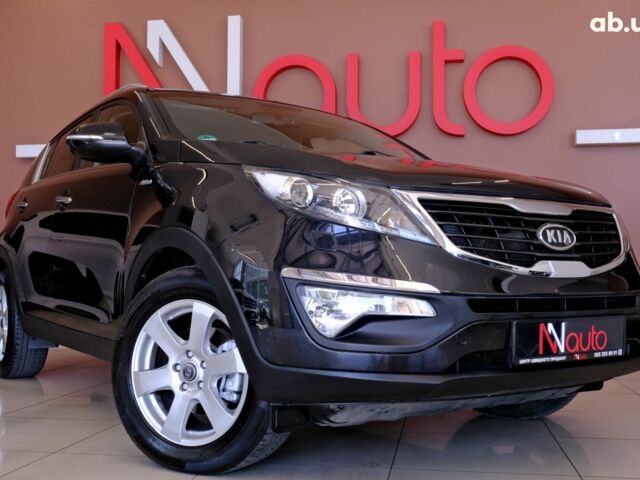 Черный Киа Sportage, объемом двигателя 2 л и пробегом 189 тыс. км за 12900 $, фото 3 на Automoto.ua