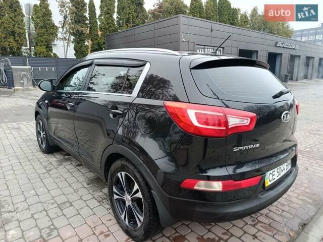 Черный Киа Sportage, объемом двигателя 2 л и пробегом 153 тыс. км за 11800 $, фото 4 на Automoto.ua