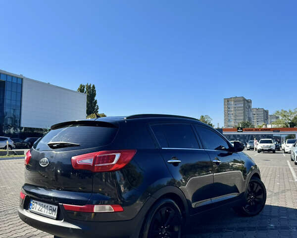 Черный Киа Sportage, объемом двигателя 2 л и пробегом 225 тыс. км за 13750 $, фото 4 на Automoto.ua