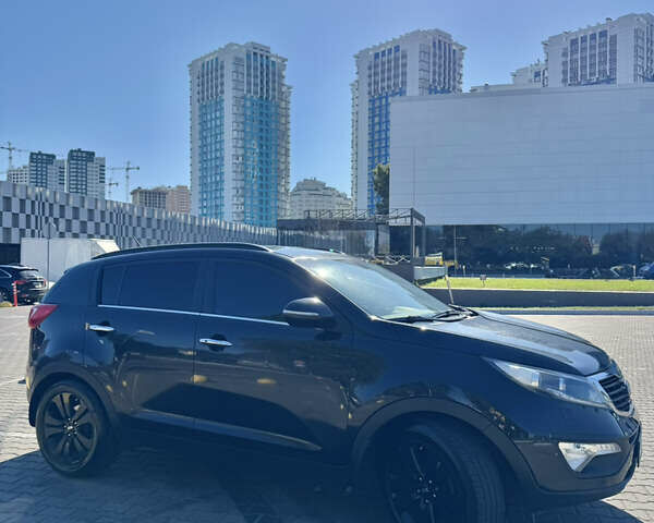 Черный Киа Sportage, объемом двигателя 2 л и пробегом 225 тыс. км за 13750 $, фото 5 на Automoto.ua