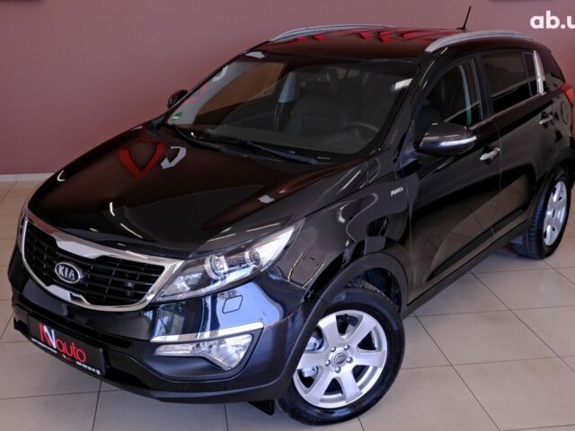 Черный Киа Sportage, объемом двигателя 2 л и пробегом 189 тыс. км за 12900 $, фото 1 на Automoto.ua