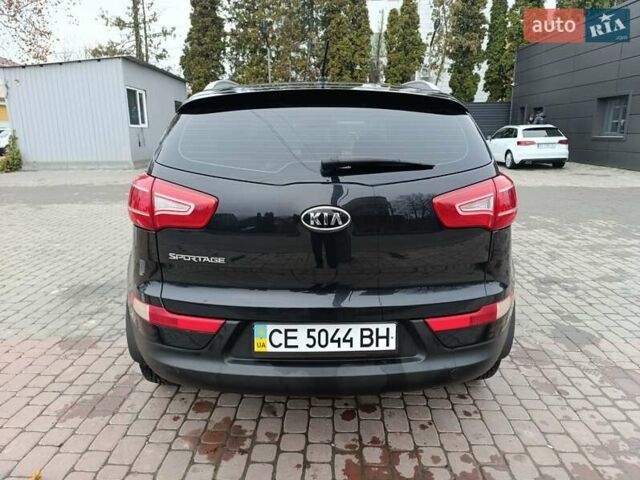 Черный Киа Sportage, объемом двигателя 2 л и пробегом 153 тыс. км за 11800 $, фото 5 на Automoto.ua