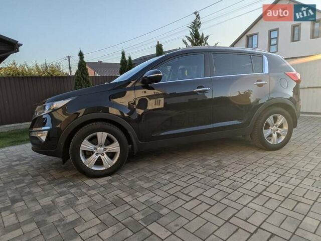 Черный Киа Sportage, объемом двигателя 1.7 л и пробегом 150 тыс. км за 12500 $, фото 4 на Automoto.ua