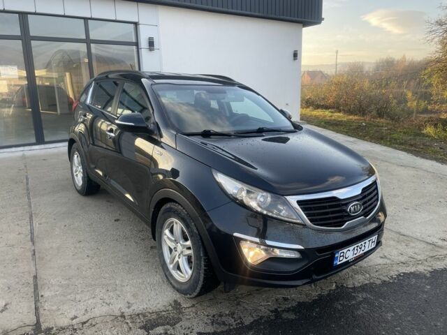 Черный Киа Sportage, объемом двигателя 2 л и пробегом 244 тыс. км за 14200 $, фото 3 на Automoto.ua