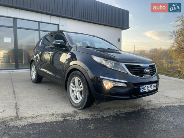 Черный Киа Sportage, объемом двигателя 2 л и пробегом 244 тыс. км за 13900 $, фото 1 на Automoto.ua