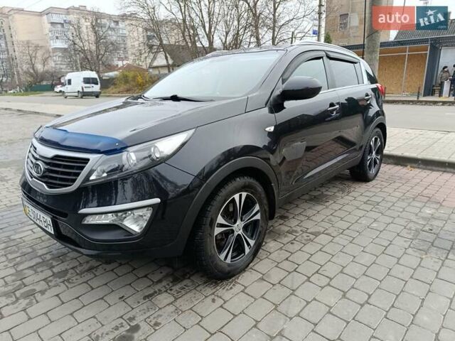 Черный Киа Sportage, объемом двигателя 2 л и пробегом 153 тыс. км за 11800 $, фото 1 на Automoto.ua