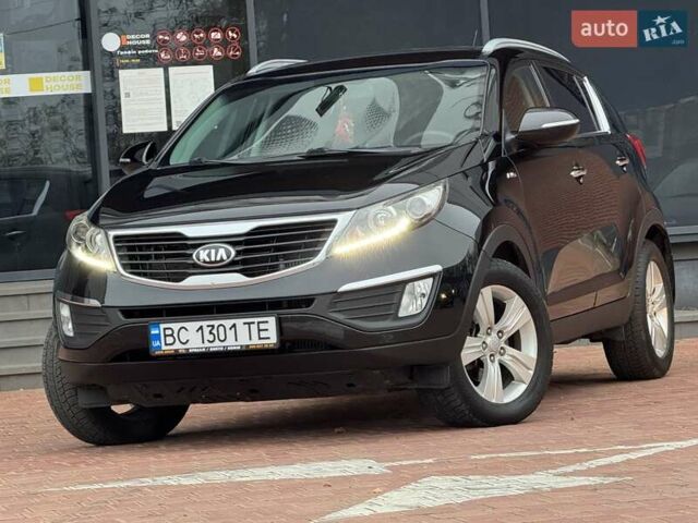 Черный Киа Sportage, объемом двигателя 2 л и пробегом 180 тыс. км за 13300 $, фото 3 на Automoto.ua