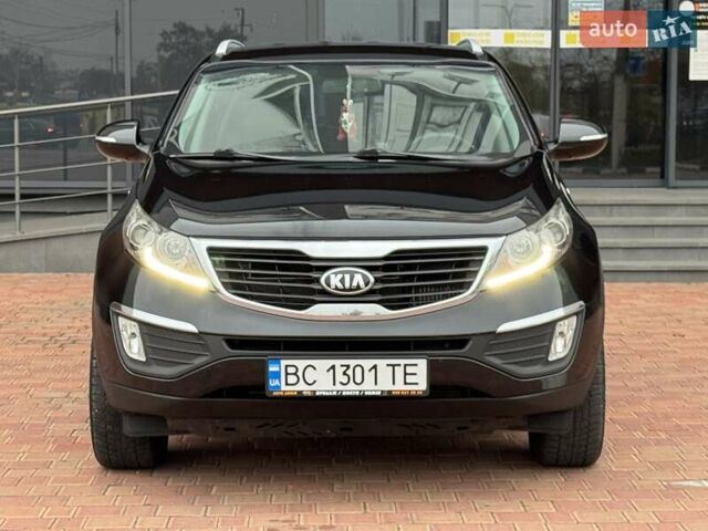 Черный Киа Sportage, объемом двигателя 2 л и пробегом 180 тыс. км за 13300 $, фото 2 на Automoto.ua
