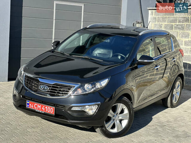 Черный Киа Sportage, объемом двигателя 1.7 л и пробегом 206 тыс. км за 12100 $, фото 2 на Automoto.ua