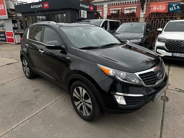 Черный Киа Sportage, объемом двигателя 2.4 л и пробегом 173 тыс. км за 12990 $, фото 8 на Automoto.ua