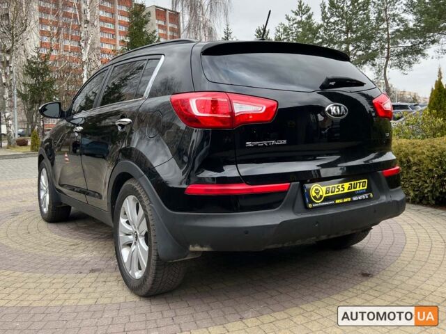 Черный Киа Sportage, объемом двигателя 2.4 л и пробегом 200 тыс. км за 11999 $, фото 4 на Automoto.ua