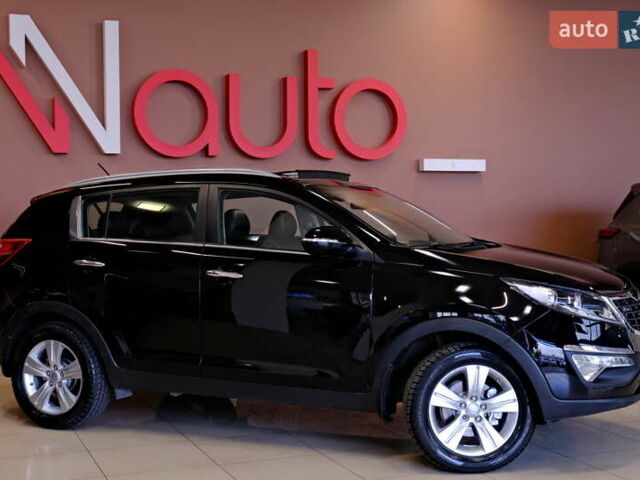 Черный Киа Sportage, объемом двигателя 2 л и пробегом 185 тыс. км за 12900 $, фото 7 на Automoto.ua