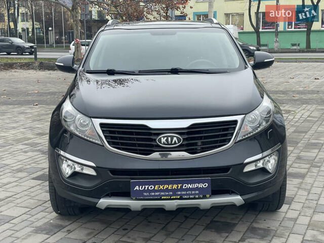 Черный Киа Sportage, объемом двигателя 1.99 л и пробегом 329 тыс. км за 13300 $, фото 2 на Automoto.ua