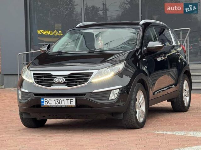 Черный Киа Sportage, объемом двигателя 2 л и пробегом 180 тыс. км за 13300 $, фото 5 на Automoto.ua