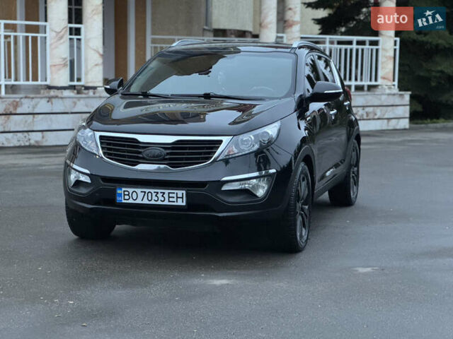 Черный Киа Sportage, объемом двигателя 2 л и пробегом 198 тыс. км за 12700 $, фото 2 на Automoto.ua