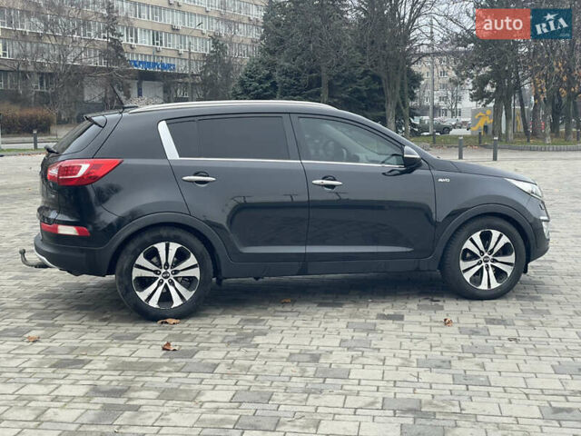 Черный Киа Sportage, объемом двигателя 1.99 л и пробегом 329 тыс. км за 13300 $, фото 6 на Automoto.ua