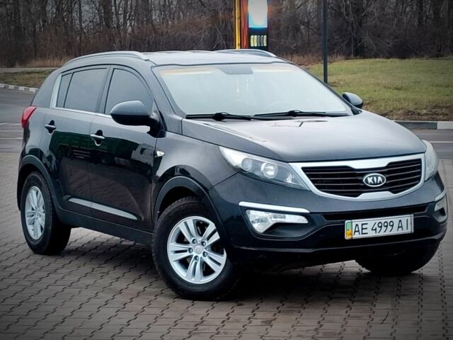 Черный Киа Sportage, объемом двигателя 2 л и пробегом 135 тыс. км за 10200 $, фото 1 на Automoto.ua