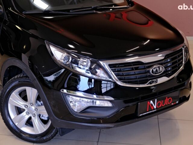 Черный Киа Sportage, объемом двигателя 2 л и пробегом 185 тыс. км за 12900 $, фото 2 на Automoto.ua