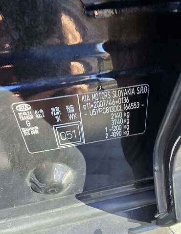 Черный Киа Sportage, объемом двигателя 2 л и пробегом 244 тыс. км за 13200 $, фото 6 на Automoto.ua