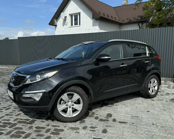 Черный Киа Sportage, объемом двигателя 1.7 л и пробегом 194 тыс. км за 12300 $, фото 1 на Automoto.ua