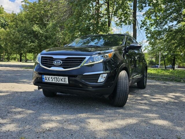 Черный Киа Sportage, объемом двигателя 2.4 л и пробегом 172 тыс. км за 12500 $, фото 2 на Automoto.ua