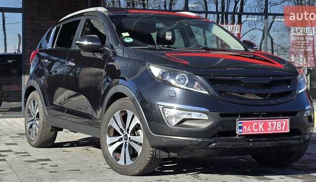 Черный Киа Sportage, объемом двигателя 2 л и пробегом 244 тыс. км за 13200 $, фото 28 на Automoto.ua