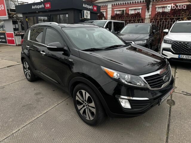 Черный Киа Sportage, объемом двигателя 2.4 л и пробегом 173 тыс. км за 12990 $, фото 6 на Automoto.ua