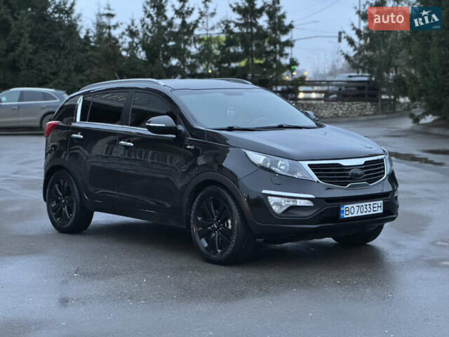 Черный Киа Sportage, объемом двигателя 2 л и пробегом 198 тыс. км за 12700 $, фото 4 на Automoto.ua