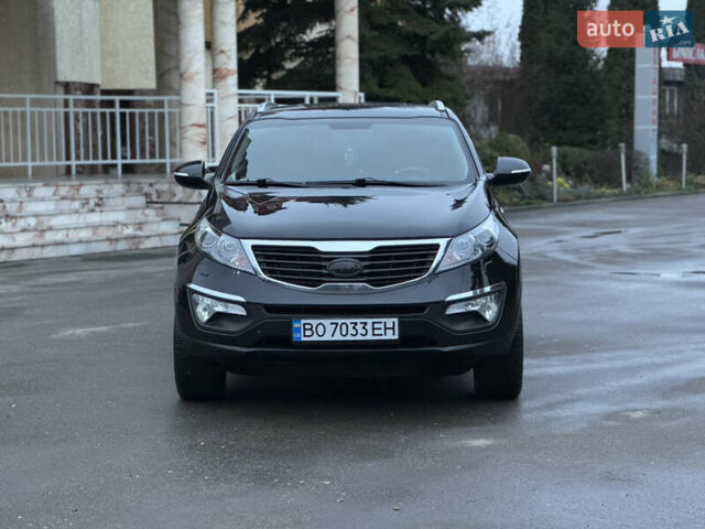 Черный Киа Sportage, объемом двигателя 2 л и пробегом 198 тыс. км за 12700 $, фото 1 на Automoto.ua