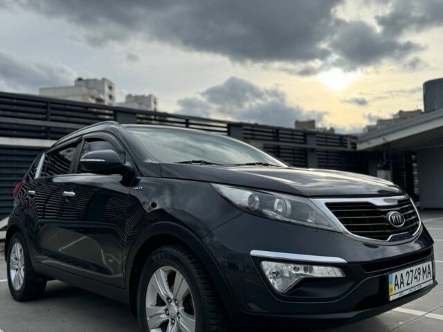 Черный Киа Sportage, объемом двигателя 2 л и пробегом 275 тыс. км за 8950 $, фото 6 на Automoto.ua