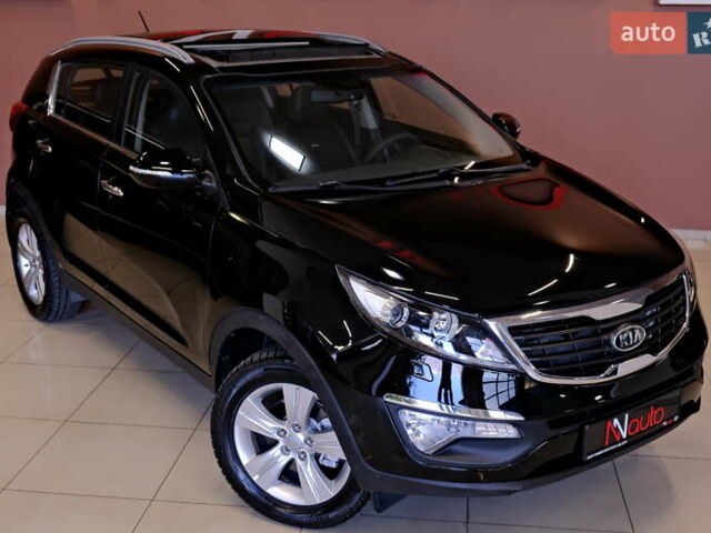 Черный Киа Sportage, объемом двигателя 2 л и пробегом 185 тыс. км за 12900 $, фото 5 на Automoto.ua