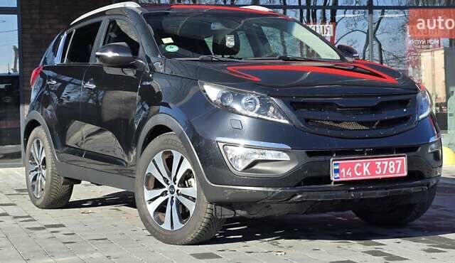Черный Киа Sportage, объемом двигателя 2 л и пробегом 244 тыс. км за 13200 $, фото 33 на Automoto.ua