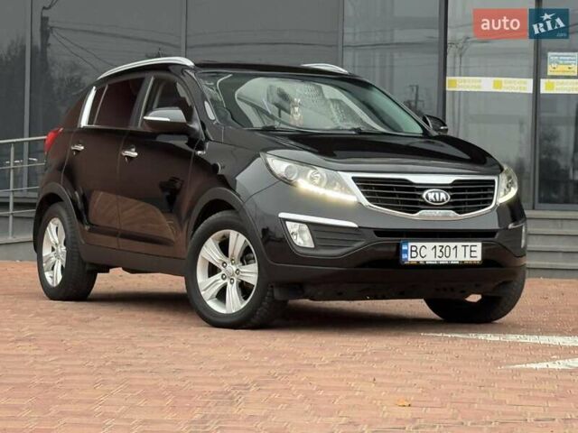Черный Киа Sportage, объемом двигателя 2 л и пробегом 180 тыс. км за 13300 $, фото 4 на Automoto.ua