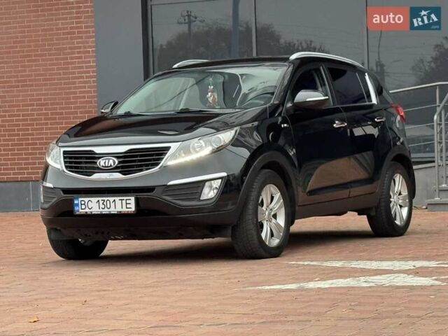 Черный Киа Sportage, объемом двигателя 2 л и пробегом 180 тыс. км за 13300 $, фото 6 на Automoto.ua