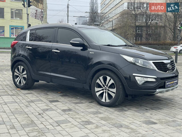 Черный Киа Sportage, объемом двигателя 1.99 л и пробегом 329 тыс. км за 13300 $, фото 4 на Automoto.ua