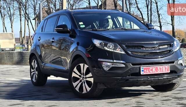 Черный Киа Sportage, объемом двигателя 2 л и пробегом 244 тыс. км за 13200 $, фото 21 на Automoto.ua