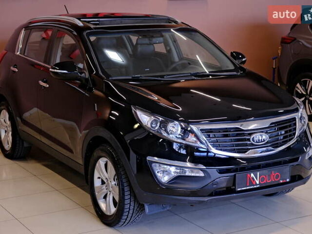 Черный Киа Sportage, объемом двигателя 2 л и пробегом 185 тыс. км за 12900 $, фото 3 на Automoto.ua