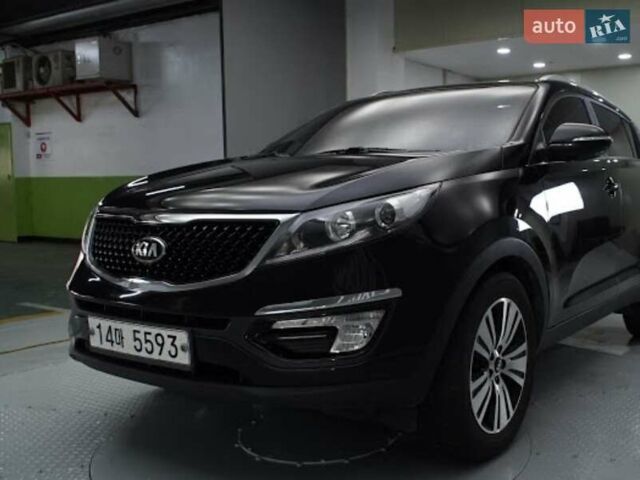 Черный Киа Sportage, объемом двигателя 2 л и пробегом 183 тыс. км за 16100 $, фото 2 на Automoto.ua