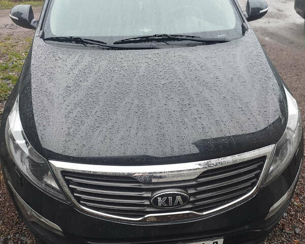 Черный Киа Sportage, объемом двигателя 1.6 л и пробегом 198 тыс. км за 12600 $, фото 1 на Automoto.ua