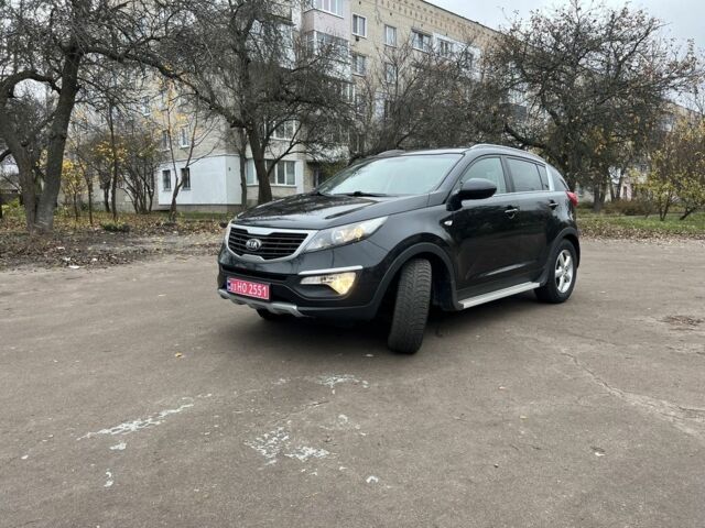 Черный Киа Sportage, объемом двигателя 1.6 л и пробегом 185 тыс. км за 11700 $, фото 3 на Automoto.ua