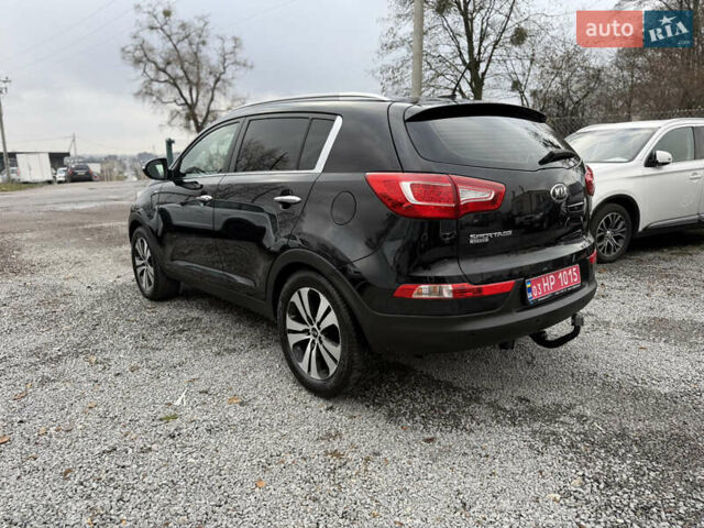 Черный Киа Sportage, объемом двигателя 2 л и пробегом 197 тыс. км за 15499 $, фото 5 на Automoto.ua