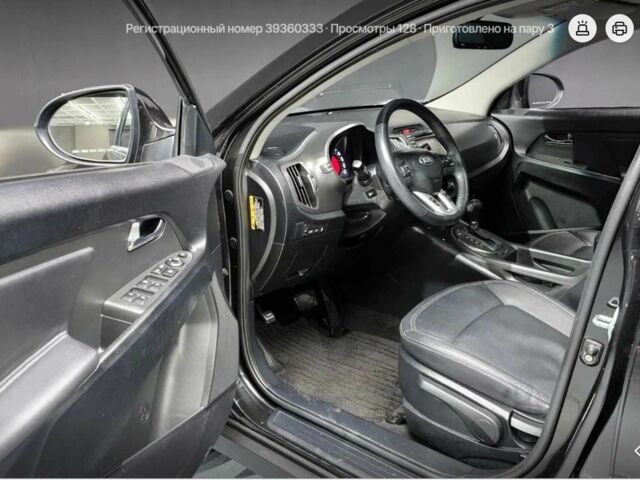 Черный Киа Sportage, объемом двигателя 2 л и пробегом 100 тыс. км за 13500 $, фото 5 на Automoto.ua
