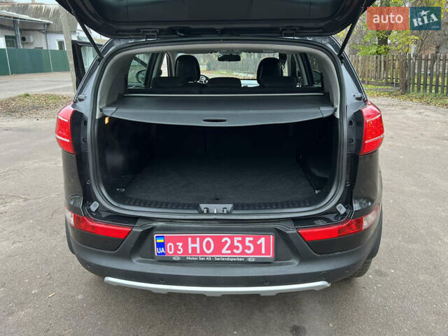 Черный Киа Sportage, объемом двигателя 1.6 л и пробегом 185 тыс. км за 11900 $, фото 13 на Automoto.ua