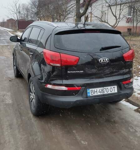 Черный Киа Sportage, объемом двигателя 2 л и пробегом 183 тыс. км за 16100 $, фото 1 на Automoto.ua